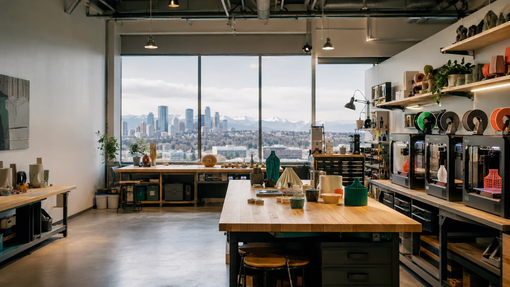 A Canadian small-batch creative production studio overlooking Calgary